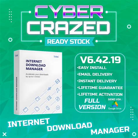 Download Internet Download Manager (IDM) v6.42 Build 19.